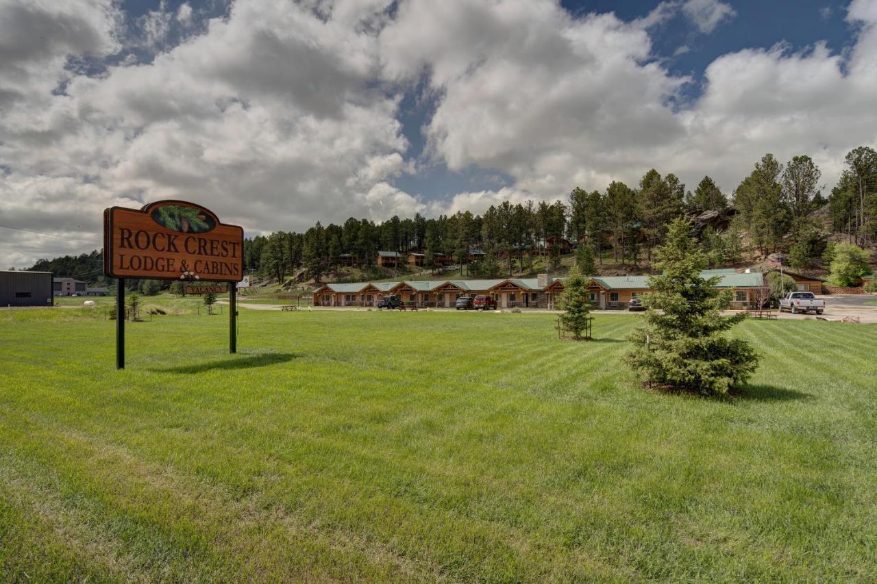 Rock Crest Lodge & Cabins Custer Bagian luar foto