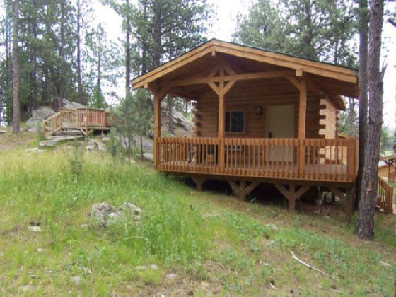 Rock Crest Lodge & Cabins Custer Bagian luar foto